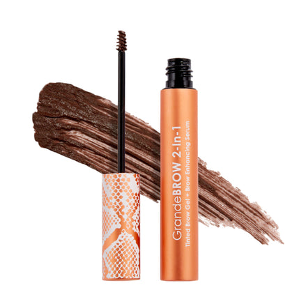 Grande Lash MD Grande Brow 2-In-1 Tinted Gel and Brow Enhancing Serum Auburn