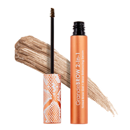 Grande Lash Md Grande Brow 2-in-1 Tinted Gel and Brow Enhancing Serum Light