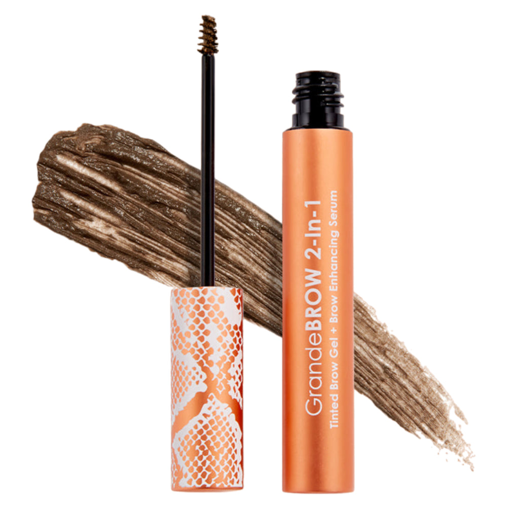 Grande Lash Md Grande Brow 2-in-1 Tinted Gel and Brow Enhancing Serum Medium