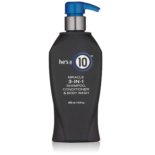 It's A 10 He's a 10 Miracle 3-in-1 Shampoo, Conditioner, Body Wash 10 oz.Body CareITS A 10