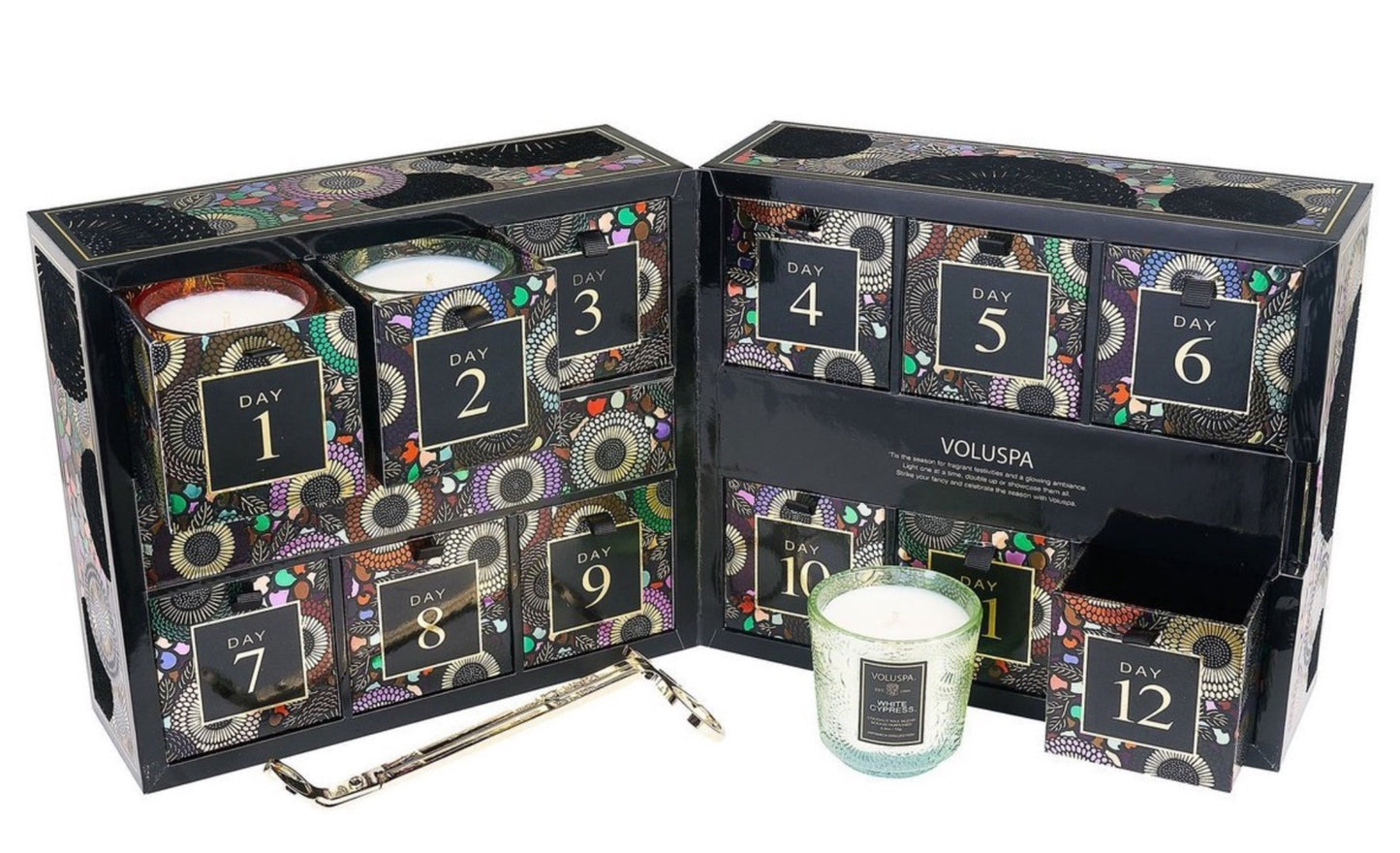 Voluspa 12 Day Candle Advent CalendarCandlesVOLUSPA