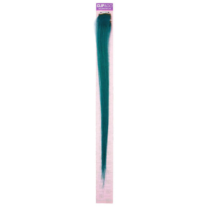 Hair Couture 2 Pc Radical Clip 18 InchHAIR COUTUREColor: Aqua Teal