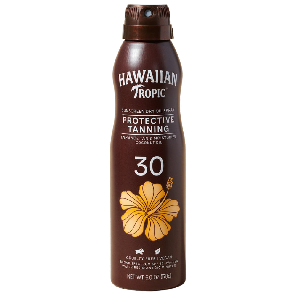 Hawaiian Tropic Protective Tanning Dry Oil Spray SPF30 6 oz