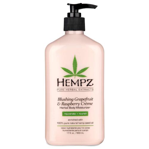 Hempz Blushing Grapefruit + Raspberry Creme Herbal Body Moisturizer 17 OzBody MoisturizerHEMPZ