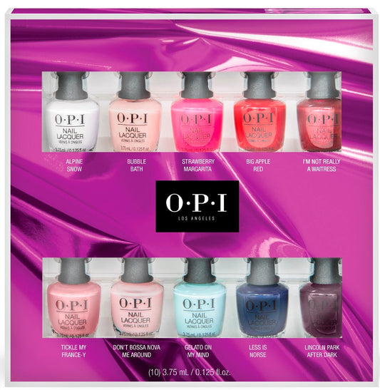 OPI Holiday Celebration 10 Piece Mini Pack-CelebrationNail PolishOPI