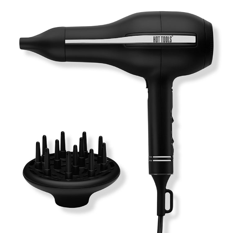 Hot Tools Pro 2000 Watt Black Gold Ionic Salon DryerHair DryerHOT TOOLS