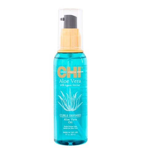 CHI Curls Defined Aloe Vera + Agave Nectar Aloe Vera Oil 3 ozHair Oil & SerumsCHI