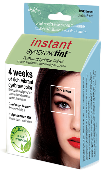 Godefroy Botanical Instant Eyebrow TintHair ColorGODEFROYColor: Dark Brown