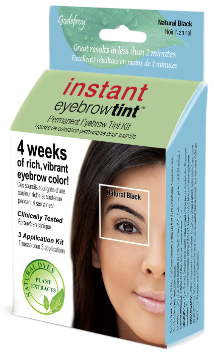 Godefroy Botanical Instant Eyebrow TintHair ColorGODEFROYColor: Natural Black