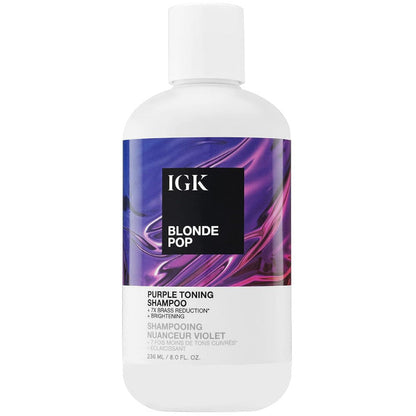 IGK Blonde Pop Purple ShampooHair ShampooIGKSize: 8 oz