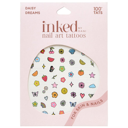 Inked by Dani Daisy Dreams Nail Art Temporary Tattoos