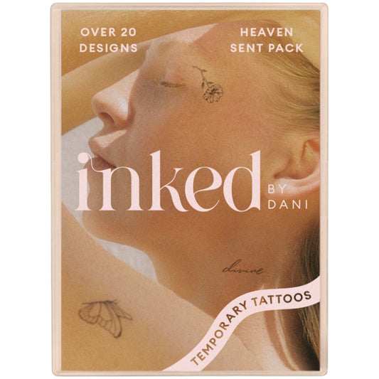 Inked by Dani Heaven Sent Pack Temporary Tattoos