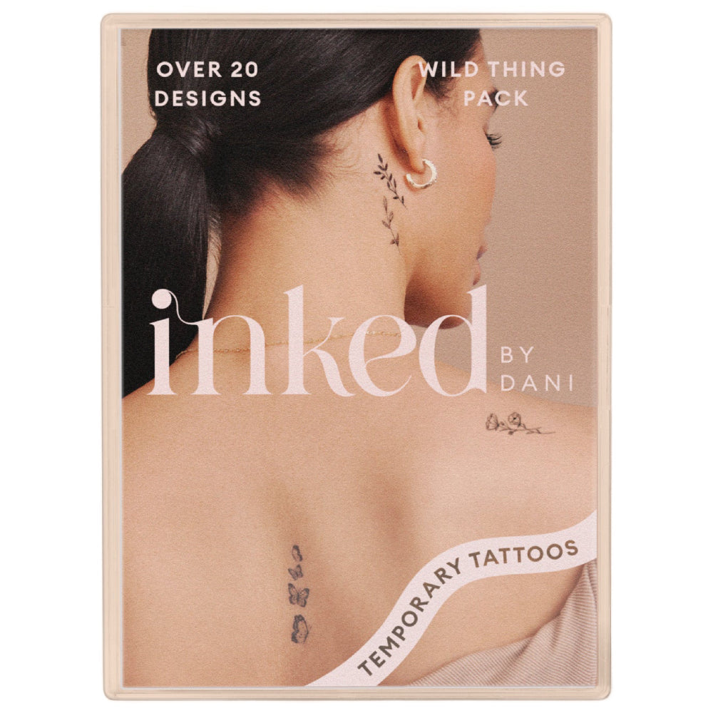 Inked by Dani Wild Thing Pack Temporary Tattoos