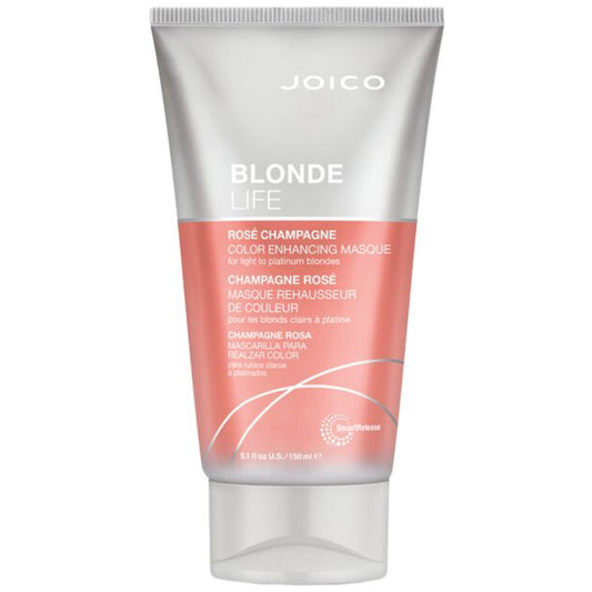 Joico Blonde Life Color Enhancing Masque Champagne Rose 5.1 oz