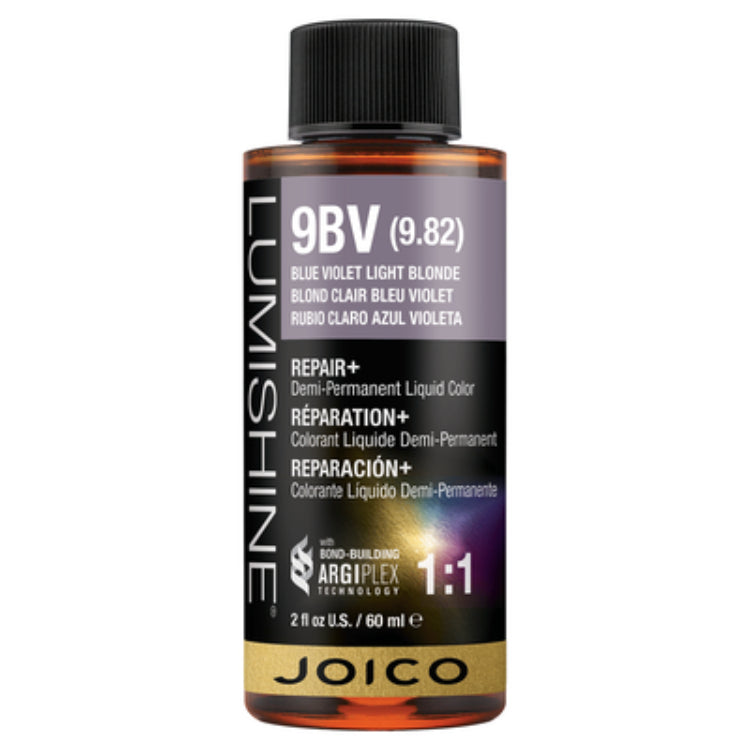 Joico Lumishine Demi Liquid Hair ColorHair ColorJOICOColor: 9BV Blue Violet Light Blonde