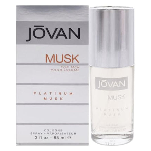 Jovan Platinum Musk Men's Eau De Cologne Spray 3.0 ozMen's FragranceJOVAN