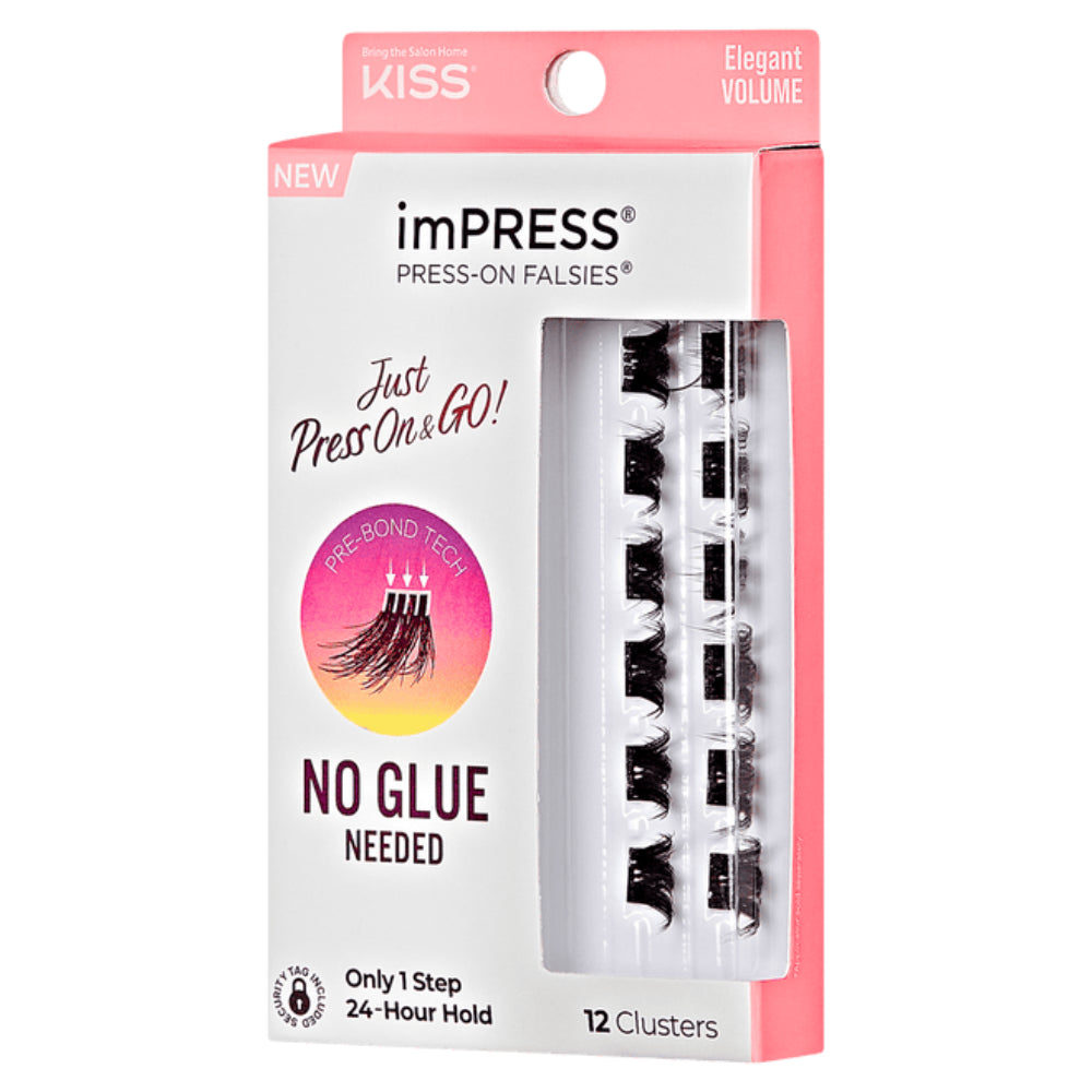 KISS Impress Press On Lashes-Elegant Volume