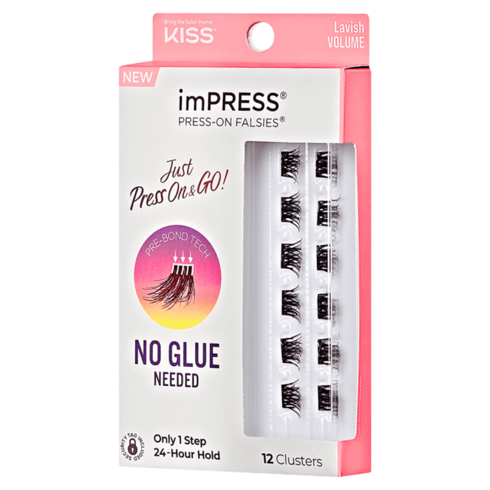 KISS Impress Press On Lashes-Lavish Volume