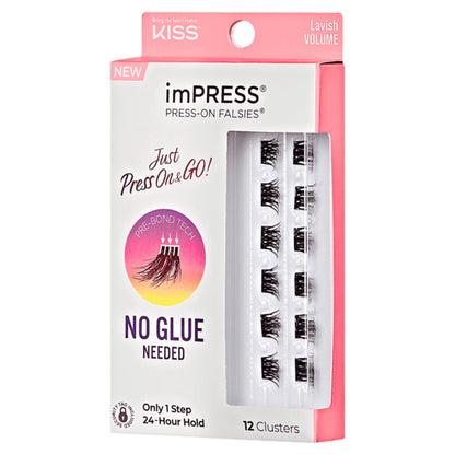 KISS Impress Press On Lashes-Lavish Volume