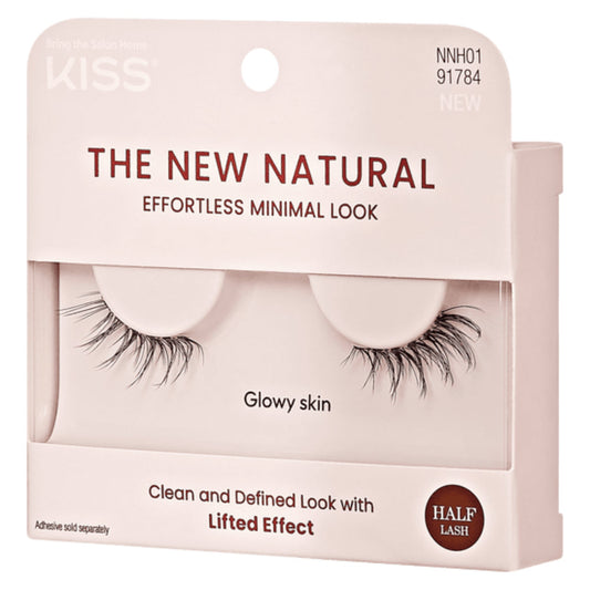 KISS The New Natural Half Lash 01-Glowy Skin