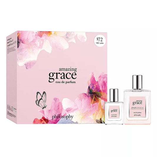 Philosophy Amazing Grace 2 oz Edt + .5 oz Set