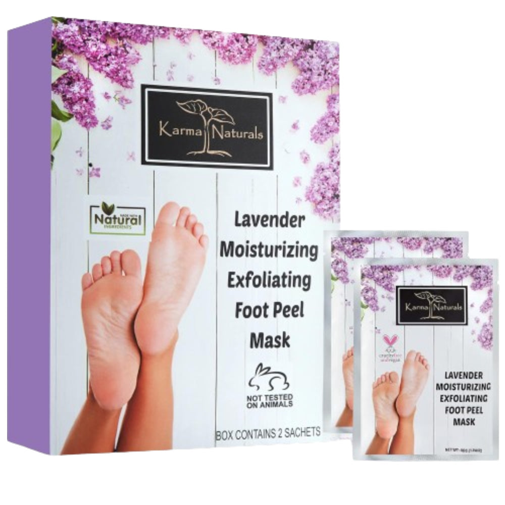 Karma Naturals Foot Peel Mask- Lavender