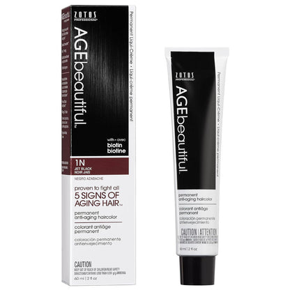 AGE Beautiful Permanent Hair Color 1N Jet Black