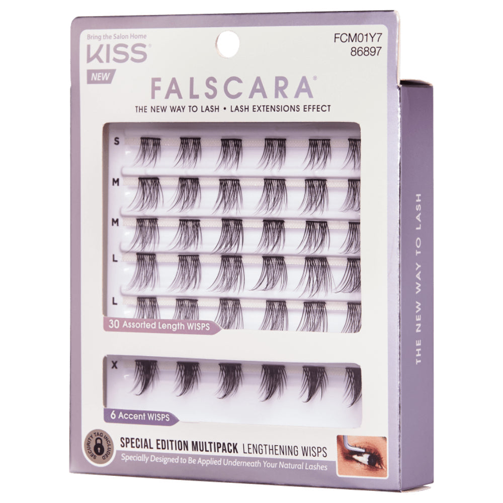 Kiss Falscara Eyelash-Wisps Multi Accents 01 Lengthening