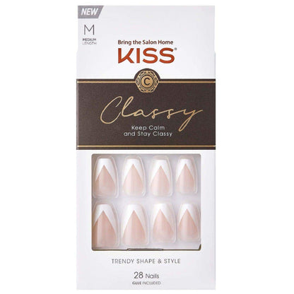 Kiss Gel Nails Glue OnNail PolishKISSColor: Silk Dress