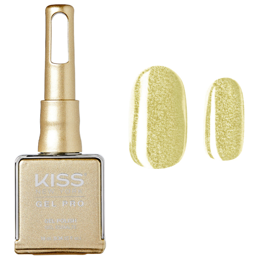 Kiss Gel Pro Nail Polish Gold Rush