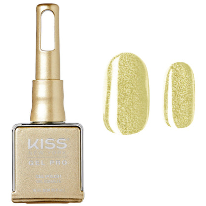 Kiss Gel Pro Nail Polish Gold Rush