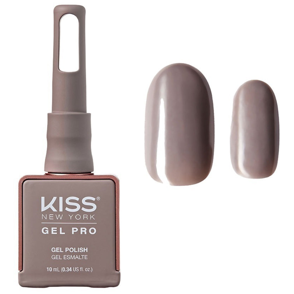 Kiss Gel Pro Nail Polish Gray Area