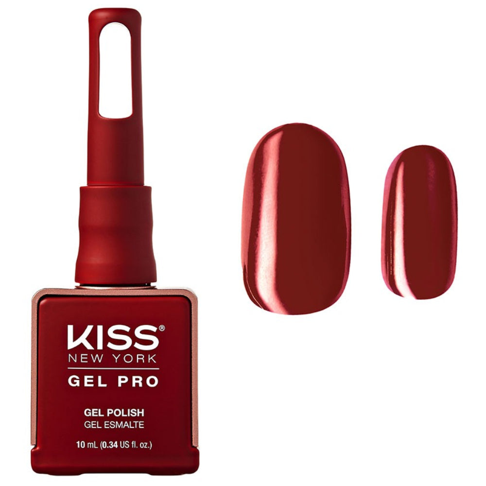 Kiss Gel Pro Nail Polish Merlot