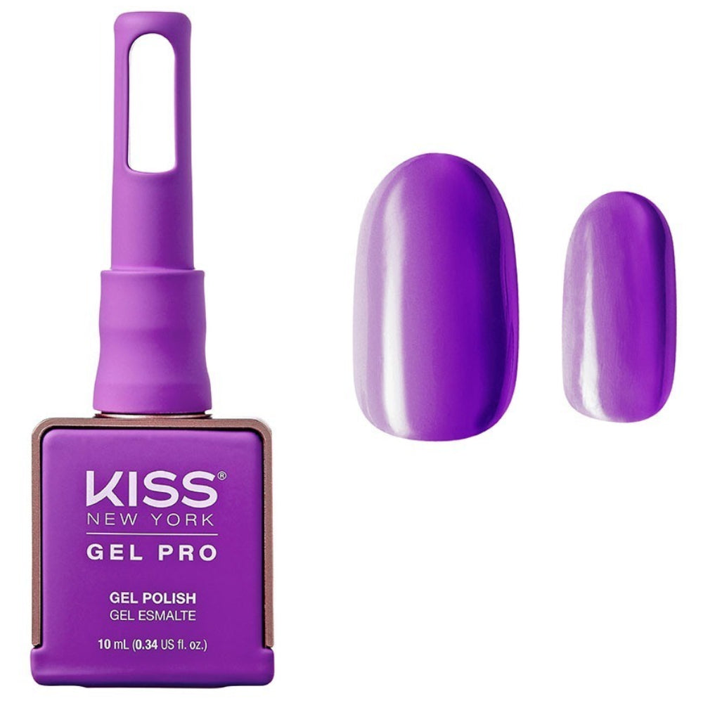 Kiss Gel Pro Nail Polish Purple Rain