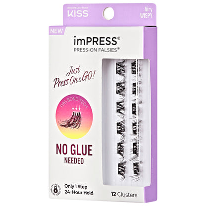 Kiss Impress Press On Lashes-Airy Wispy