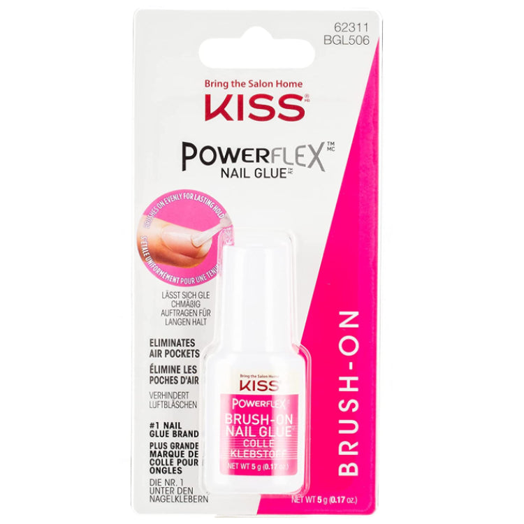 Kiss Power Glue Brush On Nail GlueNail PolishKISS