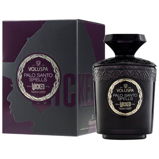 Voluspa Wicked Act 2 Boxed Candle- Palo Santo Spells