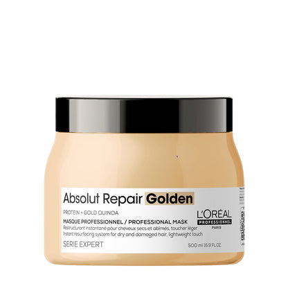 Loreal Professional Serie Expert Absolut Repair Golden MasqueHair TreatmentLOREAL PROFESSIONALSize: 16.9 oz