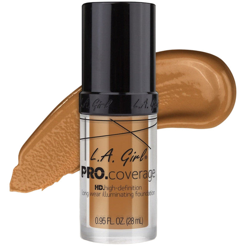 LA Girl Pro.Coverage Foundation-Bronze