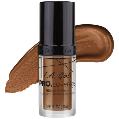 LA Girl Pro.Coverage Foundation-Coffee