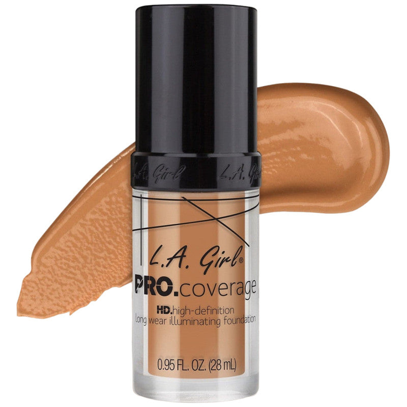 LA Girl Pro.Coverage Foundation-Soft Honey