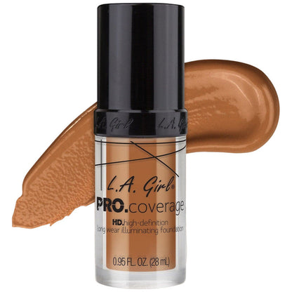 LA Girl Pro.Coverage Foundation-Warm Caramel