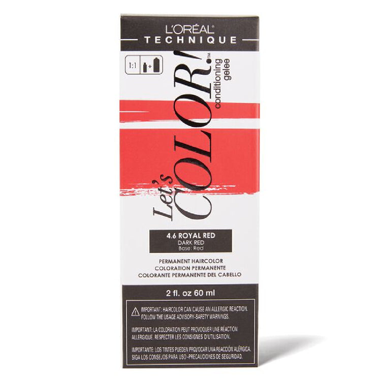 Loreal Lets Color Hair ColorHair ColorLOREALColor: 4.6 Royal Red