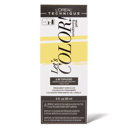 Loreal Lets Color Hair ColorHair ColorLOREALColor: 5.30 Topazzed