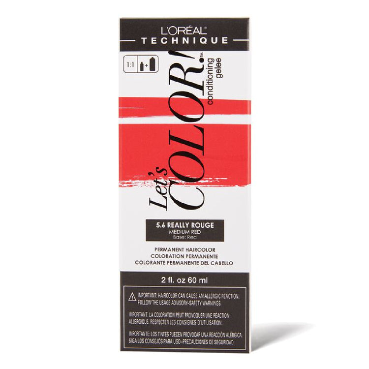 Loreal Lets Color Hair ColorHair ColorLOREALColor: 5.6 Really Rouge