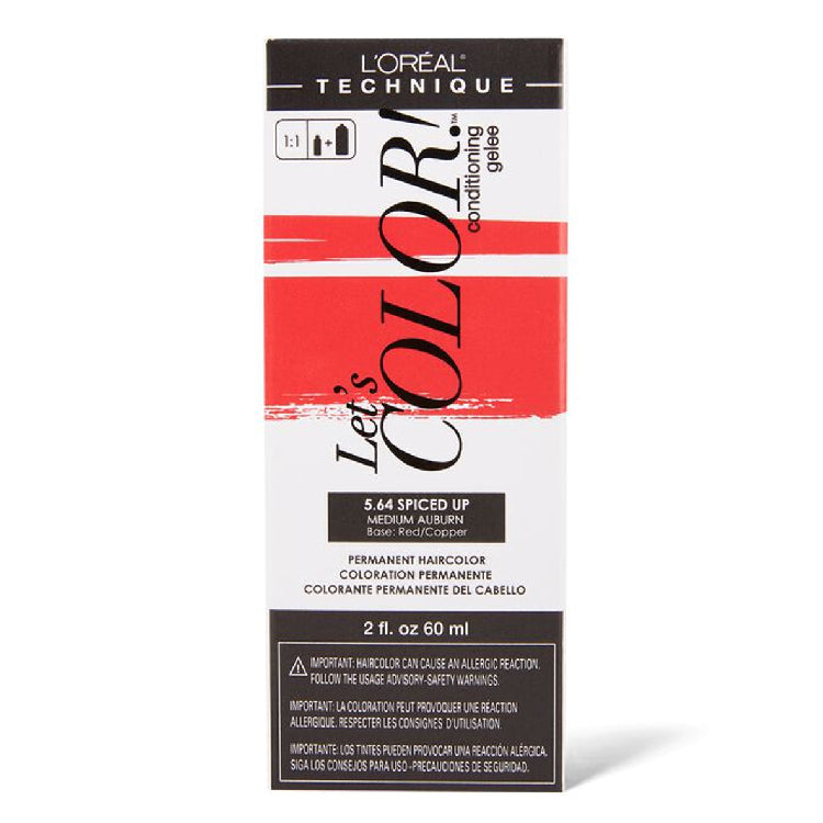 Loreal Lets Color Hair ColorHair ColorLOREALColor: 5.64 Spiced Up