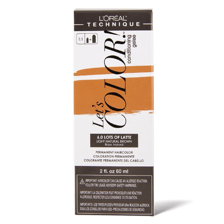 Loreal Lets Color Hair ColorHair ColorLOREALColor: 6.0 Lots of Latte