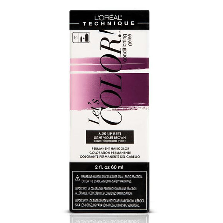 Loreal Lets Color Hair ColorHair ColorLOREALColor: 6.25 Up Beet