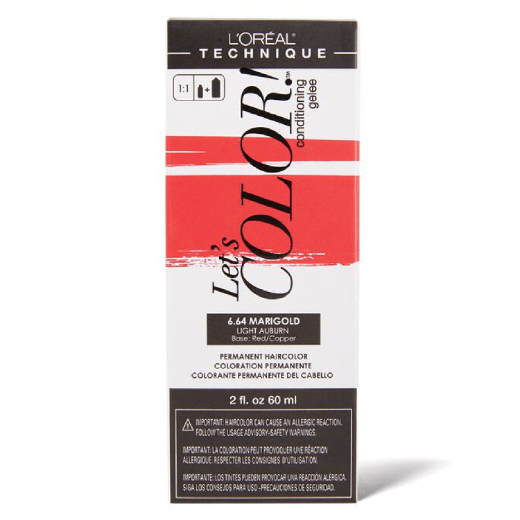 Loreal Lets Color Hair ColorHair ColorLOREALColor: 6.64 Marigold