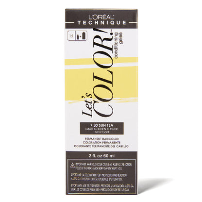 Loreal Lets Color Hair ColorHair ColorLOREALColor: 7.30 Sun Tea